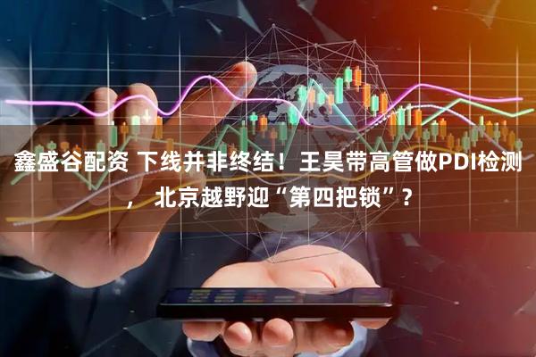鑫盛谷配资 下线并非终结！王昊带高管做PDI检测， 北京越野迎“第四把锁”？